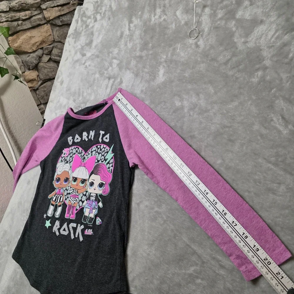 Girls Size M Shirt Lot Nike Tee LOL Surprise Long Sleeve‎ Top